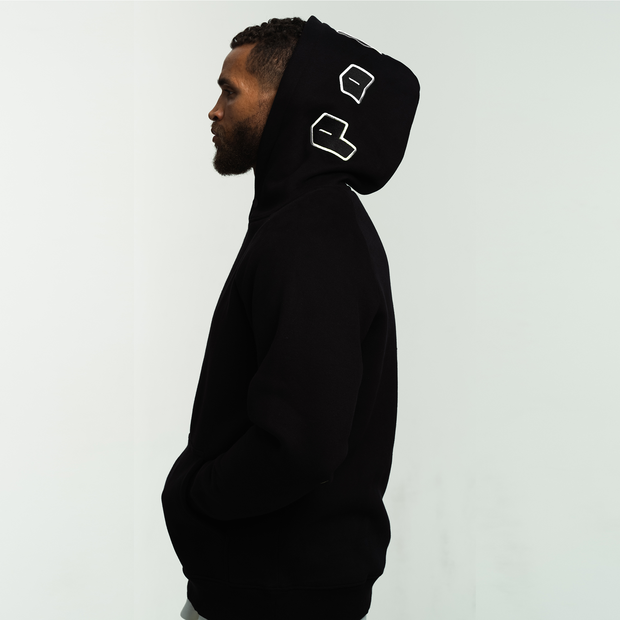 Signature Hoody - Black/White – PATCH Signature Hoody - Black/White – PATCH
