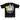 Graff Skull Tee - Black/Yellow