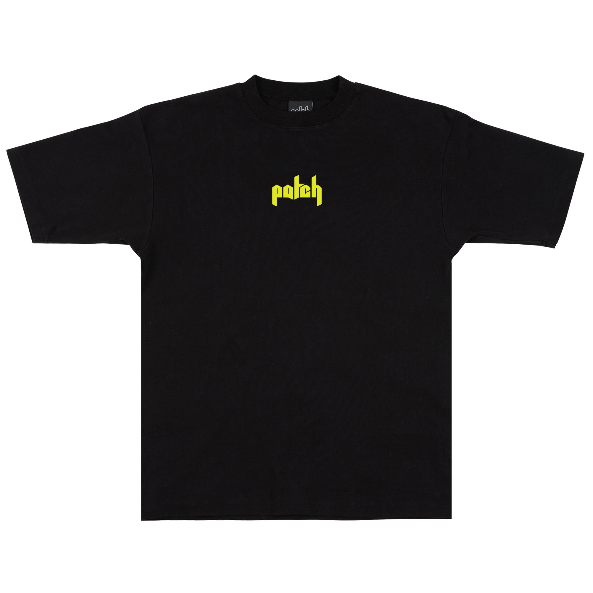 Distortion "P" Tee - Black/Yellow