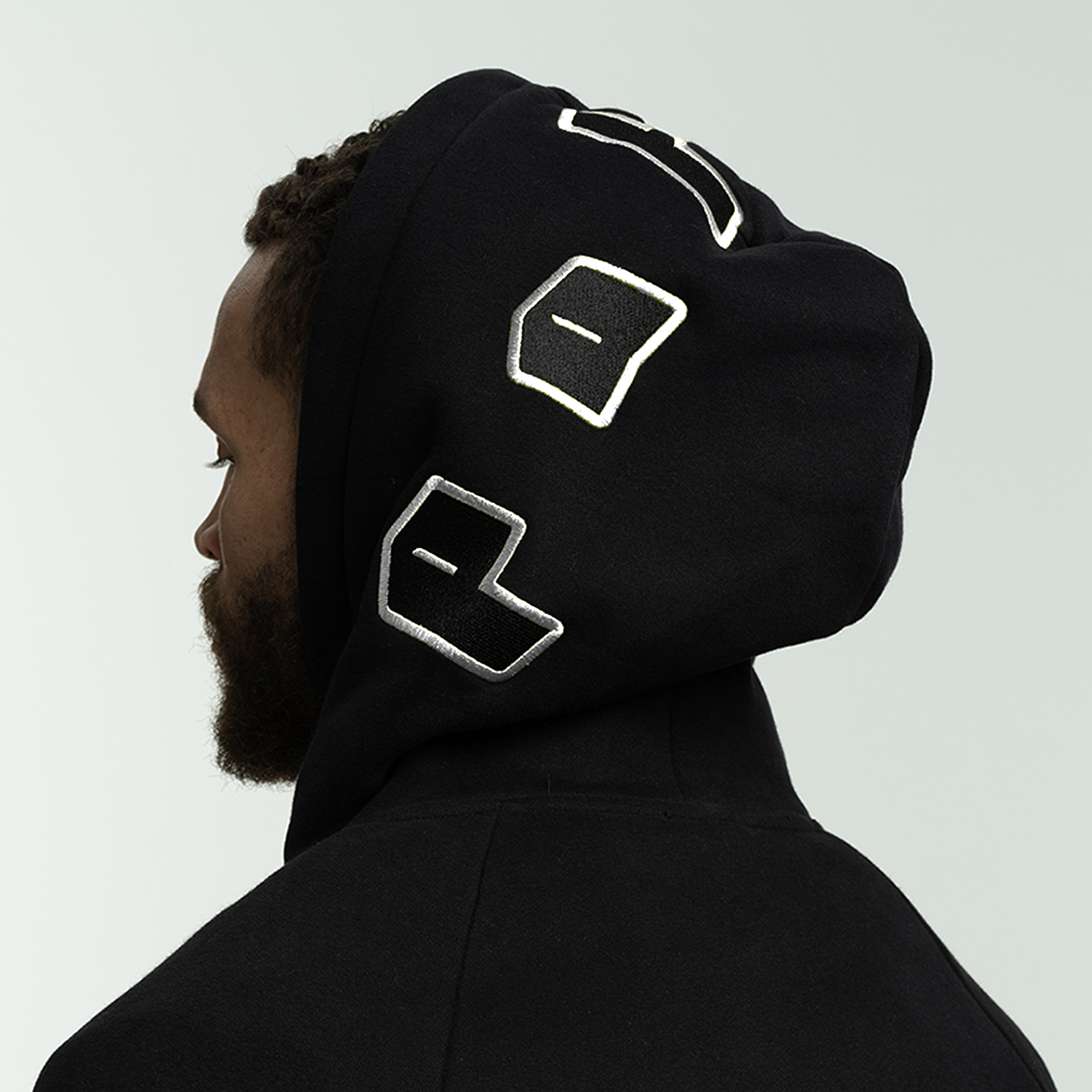 Signature Hoody - Black/White