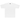 White Color Patch Distortion T-shirt Front View