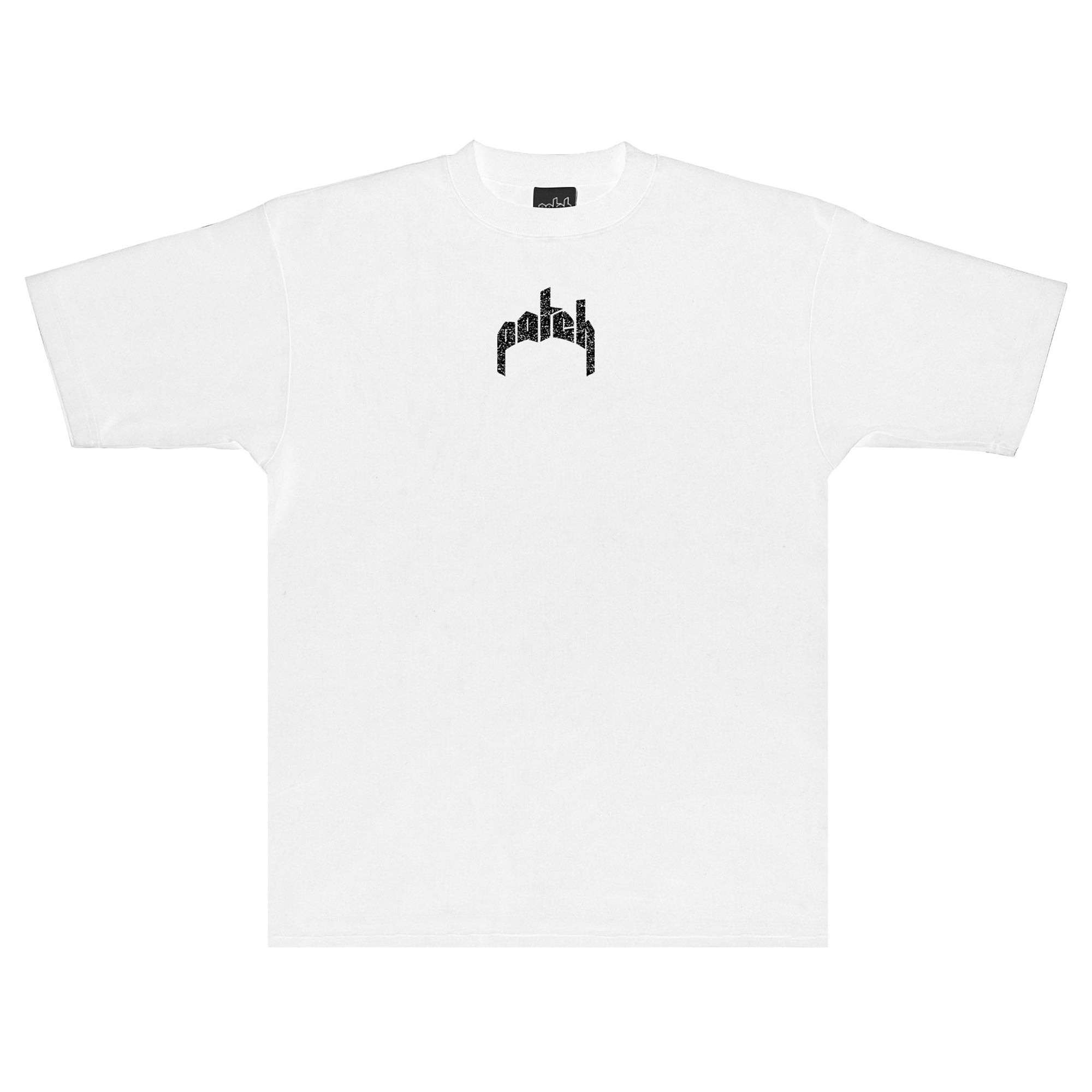 Graff Skull Tee - White/Blue